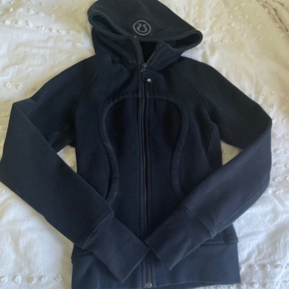 lululemon athletica Tops - Lululemon athletica zip up scuba - black